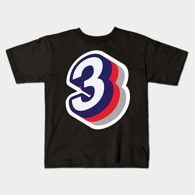 3 Kids T-Shirt by MplusC